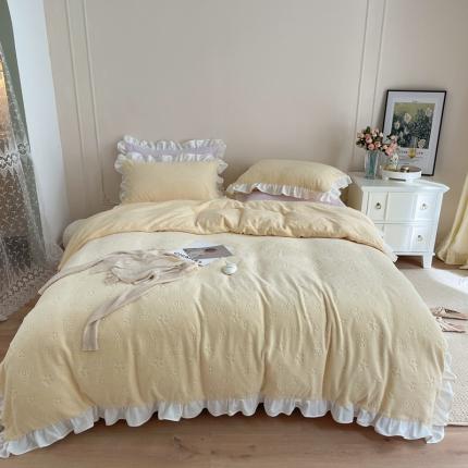 91家纺网 家纺一手货源 找家纺 （总）FORTWO 2021新款230克全消光牛奶绒四件套