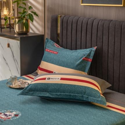 91家纺网 家纺一手货源 找家纺 凯磊 2021新款.加厚磨毛单枕套一只 骑士