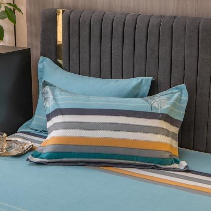 91家纺网 家纺一手货源 找家纺 凯磊 2021新款.加厚磨毛单枕套一对 岁月静好