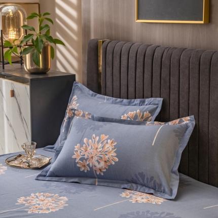 91家纺网 家纺一手货源 找家纺 凯磊 2021新款.加厚磨毛单枕套一对 约会春天