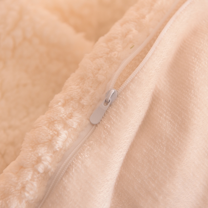 91家纺网 家纺一手货源 找家纺 眠博士 2021新款印花拼羊羔绒单被套 钟爱一生