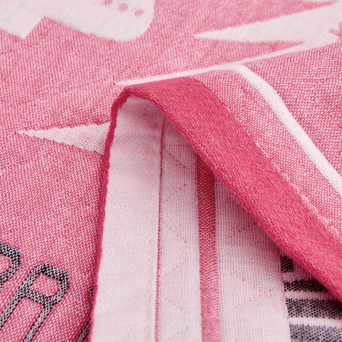 91家纺网 家纺一手货源 找家纺 （总）朴尔家纺 2021新品混纺三层纱布定位枕巾