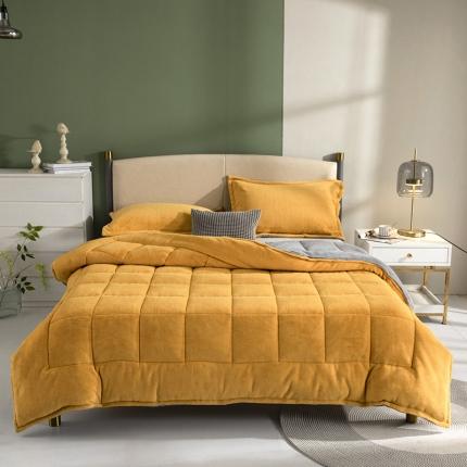 91家纺网 家纺一手货源 找家纺 （总）网客家纺 2024新款高克重加厚牛奶绒被芯