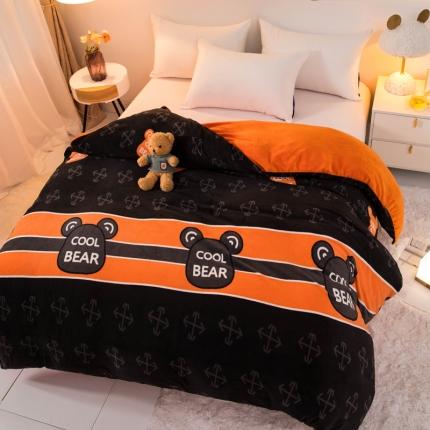 91家纺网 家纺一手货源 找家纺 （总）宅部落 2021新款牛奶绒单被套