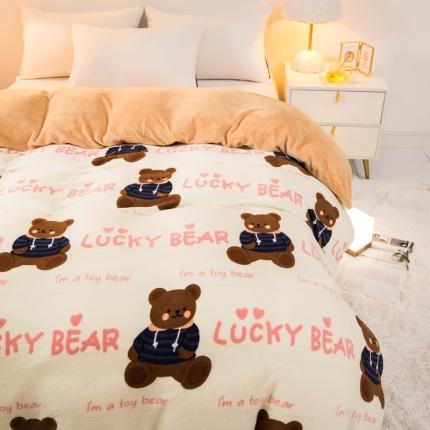 91家纺网 家纺一手货源 找家纺 （总）宅部落 2021新款牛奶绒单被套