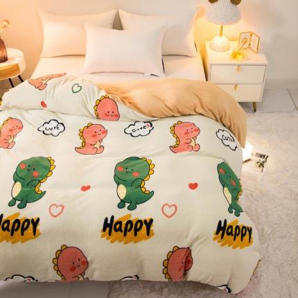 91家纺网 家纺一手货源 找家纺 （总）宅部落 2021新款牛奶绒单被套