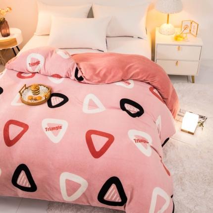 91家纺网 家纺一手货源 找家纺 （总）宅部落 2021新款牛奶绒单被套