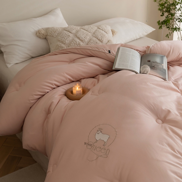 91家纺网 家纺一手货源 找家纺 （总）莱福仕 2021 暖羊蛋白被