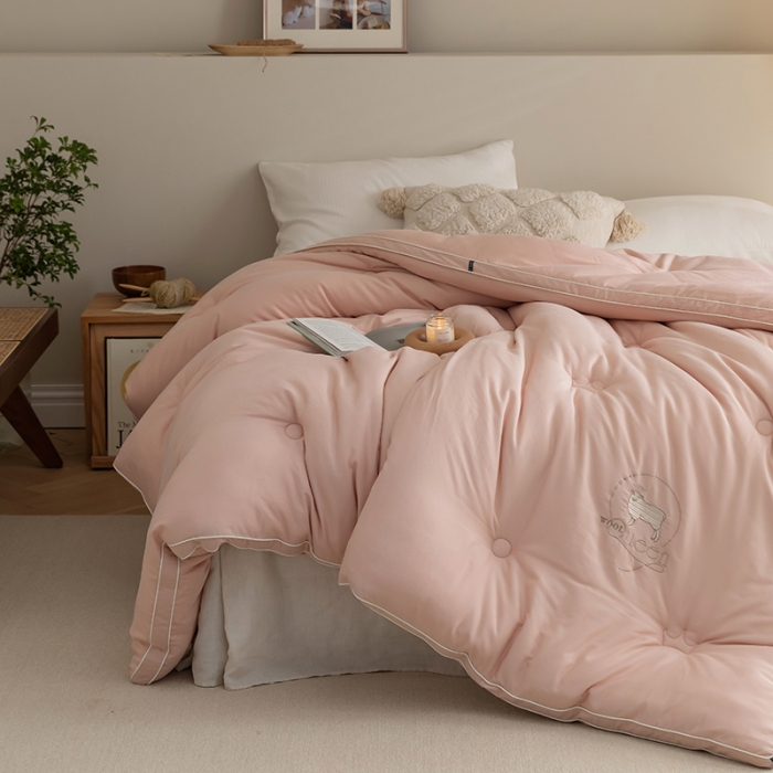 91家纺网 家纺一手货源 找家纺 （总）莱福仕 2021 暖羊蛋白被