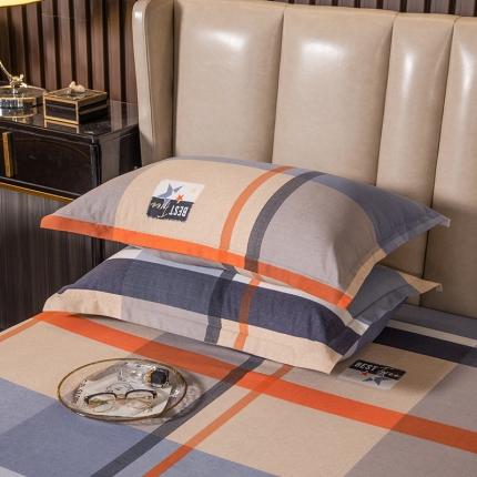 91家纺网 家纺一手货源 找家纺 （总）乐视家纺 2024新款全棉磨毛单品枕套一对