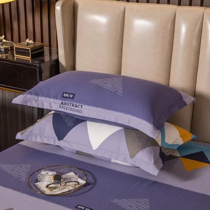 91家纺网 家纺一手货源 找家纺 （总）乐视家纺 2024新款全棉磨毛单品枕套一对