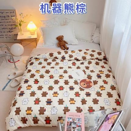 91家纺网 家纺一手货源 找家纺 （总）星期八 2021新韩国超ins进口安抚豆豆冬被子春秋被