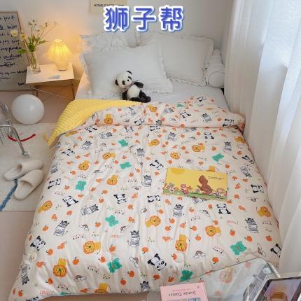 91家纺网 家纺一手货源 找家纺 （总）星期八 2021新韩国超ins进口安抚豆豆冬被子春秋被