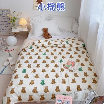 91家纺网 家纺一手货源 找家纺 （总）星期八 2021新韩国超ins进口安抚豆豆冬被子春秋被