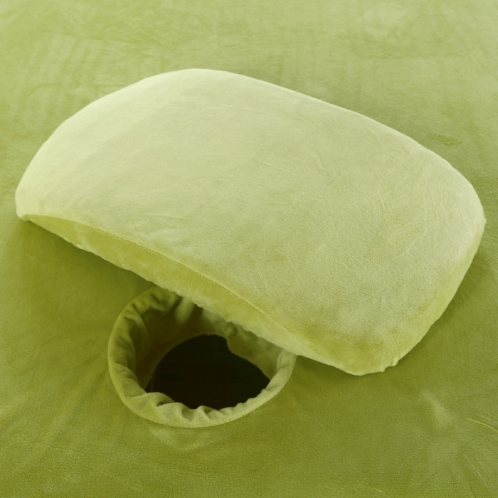 91家纺网 家纺一手货源 找家纺 不打烊家纺 2021新款古韵新生水晶绒美容床罩 果绿