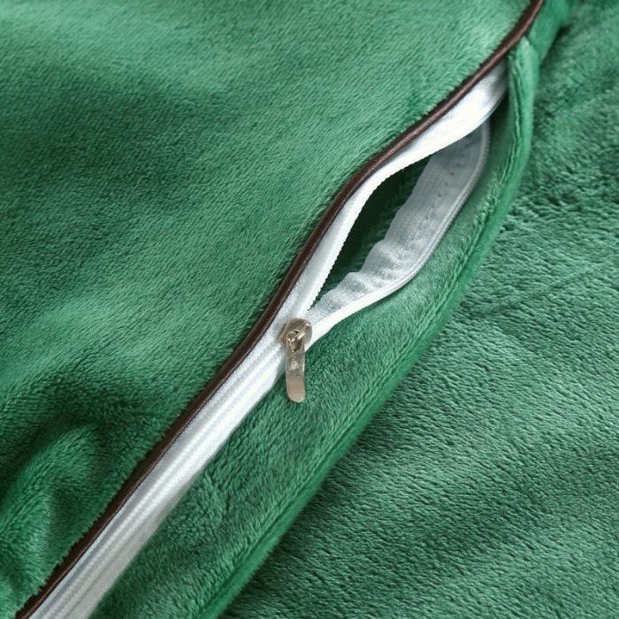 91家纺网 家纺一手货源 找家纺 不打烊家纺 2021新款古韵新生水晶绒美容床罩 墨绿