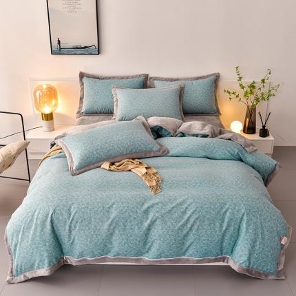 91家纺网 家纺一手货源 找家纺 磨毛加牛奶法兰绒珊瑚绒床单款床笠款四件套学生宿舍单被套