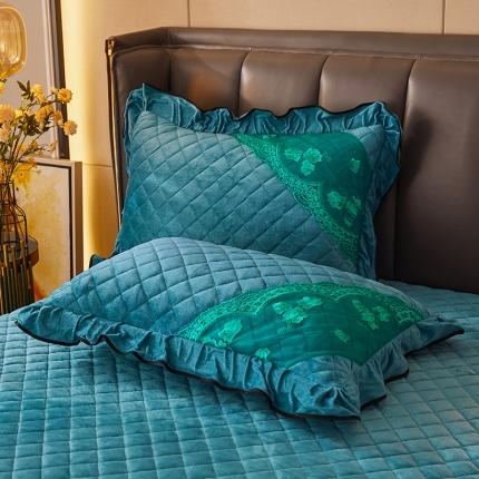 91家纺网 家纺一手货源 找家纺 （总）瑞宝2025新款水晶绒法式单枕套