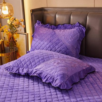 91家纺网 家纺一手货源 找家纺 （总）瑞宝2025新款水晶绒法式单枕套