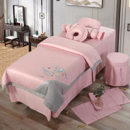 91家纺网 家纺一手货源 找家纺 （总）不打烊家纺 2021新款春风拂面美容床罩套件