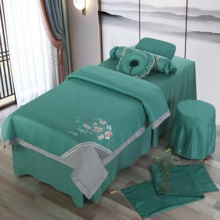 91家纺网 家纺一手货源 找家纺 （总）不打烊家纺 2021新款春风拂面美容床罩套件