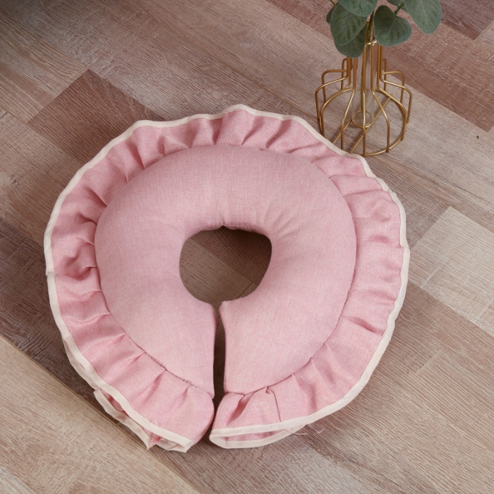 91家纺网 家纺一手货源 找家纺 不打烊家纺 2021新款春风拂面美容床罩套件 粉