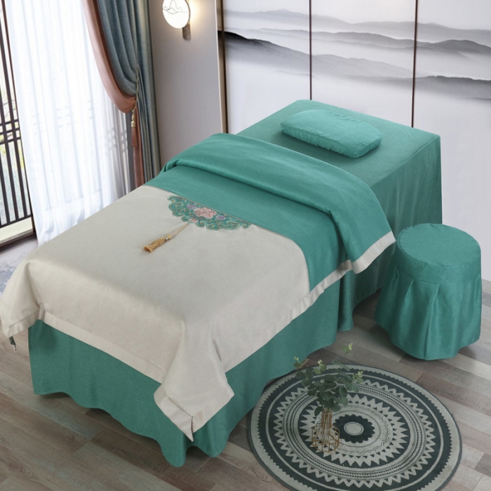 91家纺网 家纺一手货源 找家纺 （总）不打烊家纺 2021新款锦绣中华美容床罩