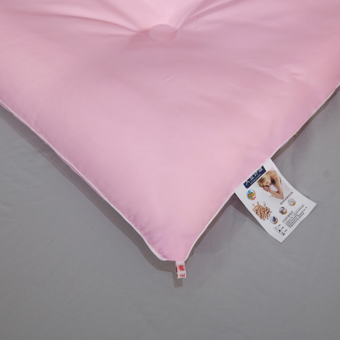 91家纺网 家纺一手货源 找家纺 天瑜家纺 2023洛卡棉冬被秋冬被子丝棉被芯 大豆被-粉色