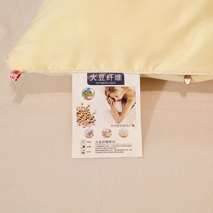 91家纺网 家纺一手货源 找家纺 天瑜家纺 2023洛卡棉冬被秋冬被子丝棉被芯 大豆被-黄色