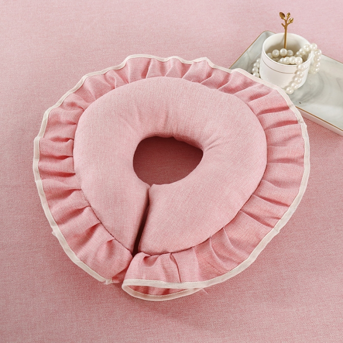 91家纺网 家纺一手货源 找家纺 不打烊家纺 2021新款空谷幽兰美容床罩 粉色