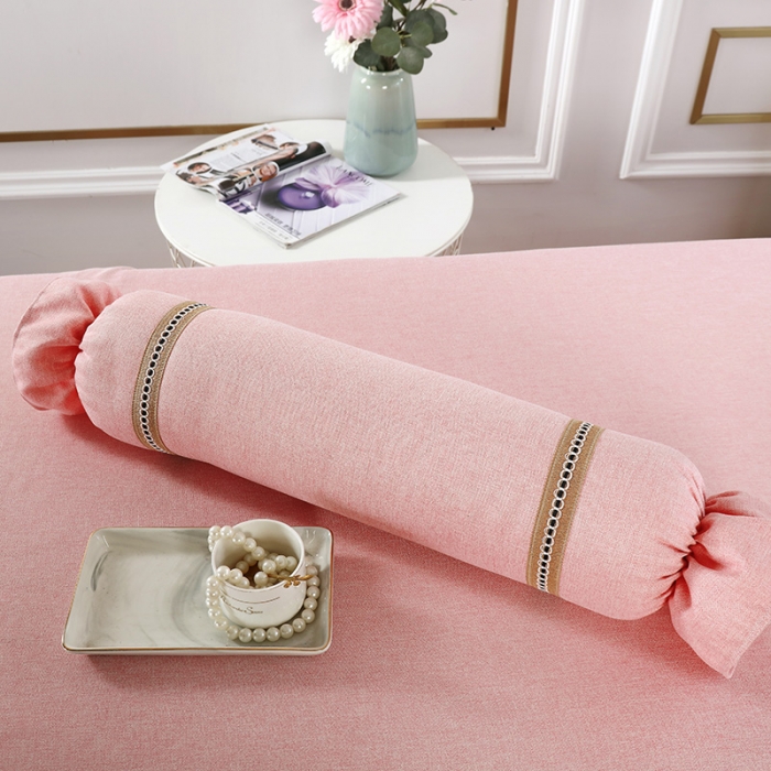 91家纺网 家纺一手货源 找家纺 不打烊家纺 2021新款空谷幽兰美容床罩 粉色