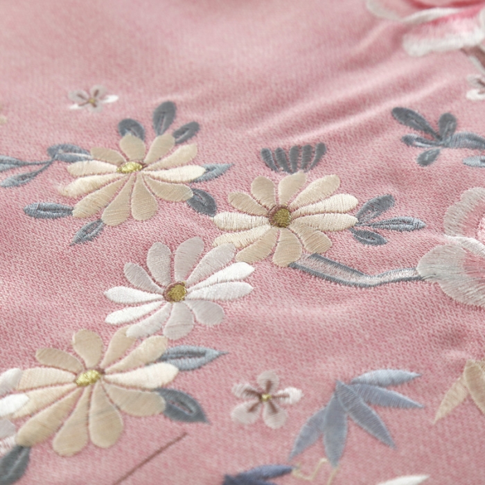 91家纺网 家纺一手货源 找家纺 不打烊家纺 2021新款四季如春美容床罩 粉