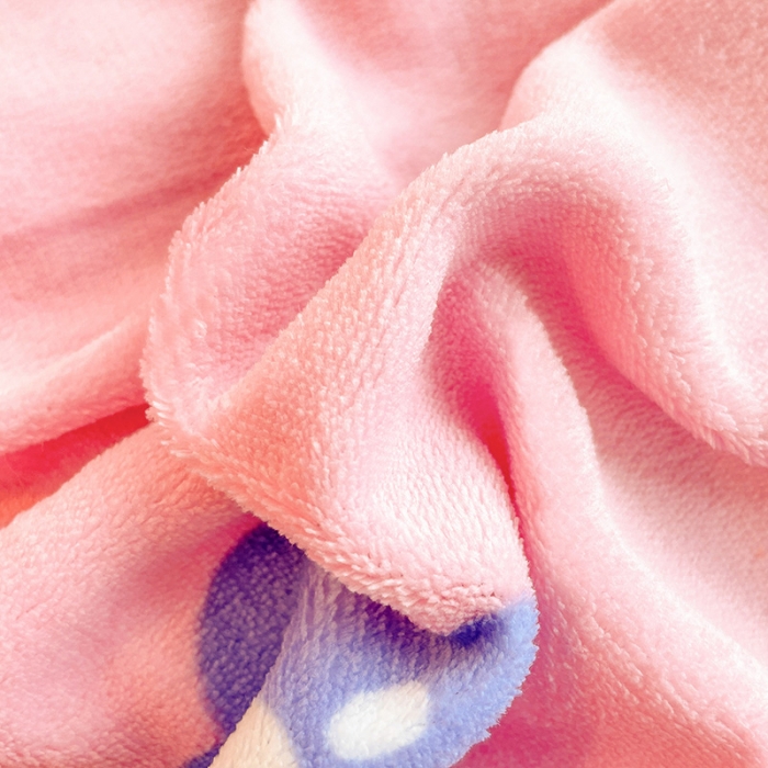 91家纺网 家纺一手货源 找家纺 沐棉 2021新款卡通牛奶绒四件套新拍 草莓小兔