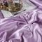 91家纺网 家纺一手货源 找家纺 罗琳丝床垫 2021新款天丝夏被夏被三件套夏被四件套 淡紫