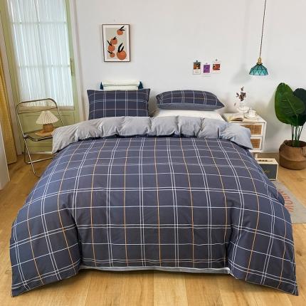 91家纺网 家纺一手货源 找家纺 （总）珺柔家纺2021新款全棉印花水晶绒四件套