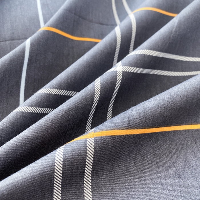 91家纺网 家纺一手货源 找家纺 珺柔家纺2021新款全棉印花水晶绒四件套黑格子