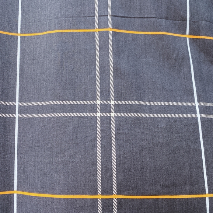 91家纺网 家纺一手货源 找家纺 珺柔家纺2021新款全棉印花水晶绒四件套黑格子