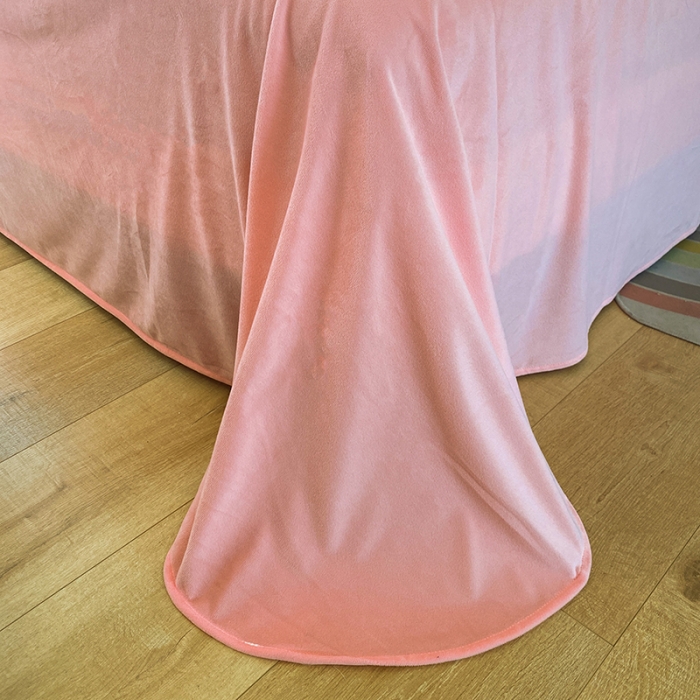 91家纺网 家纺一手货源 找家纺 珺柔家纺2021新款全棉印花水晶绒四件套花间兔