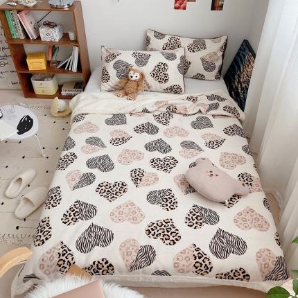 91家纺网 家纺一手货源 找家纺 （总）雅居纺 2022新款A版牛奶绒B版羊羔绒复合毯