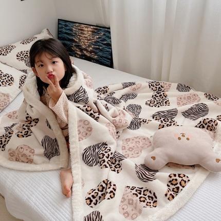 （总）雅居纺 2022新款A版牛奶绒B版羊羔绒复合毯