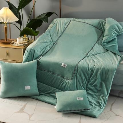 91家纺网 家纺一手货源 找家纺 （总）照世家2021新款水晶绒抱枕-贴布绣