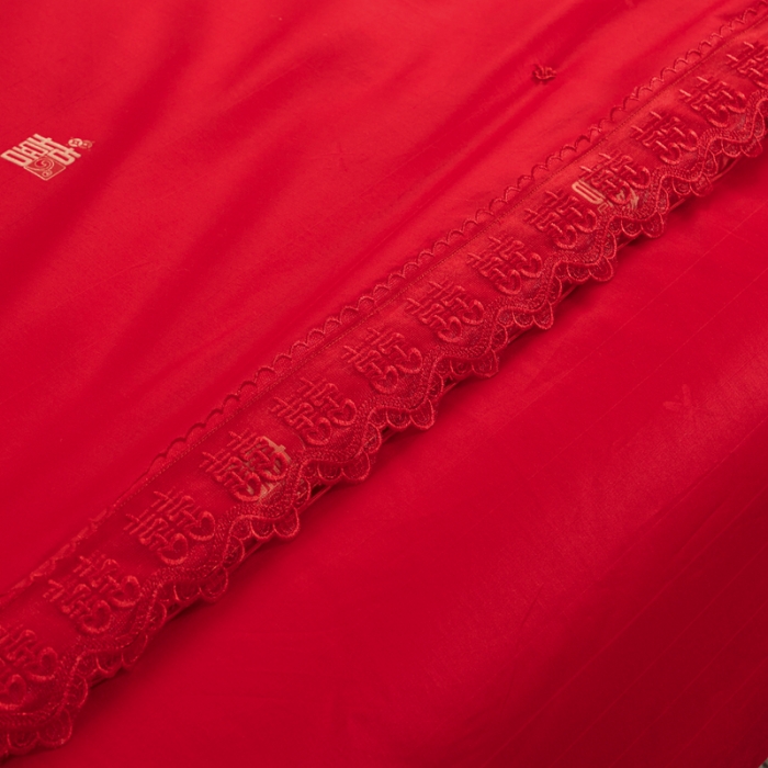 91家纺网 家纺一手货源 找家纺 （总）洁蚕居 2021年新婚庆大红蚕丝被冬被高档被芯直播供货