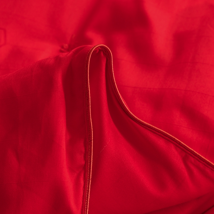 91家纺网 家纺一手货源 找家纺 （总）洁蚕居 2021年新婚庆大红蚕丝被冬被高档被芯直播供货