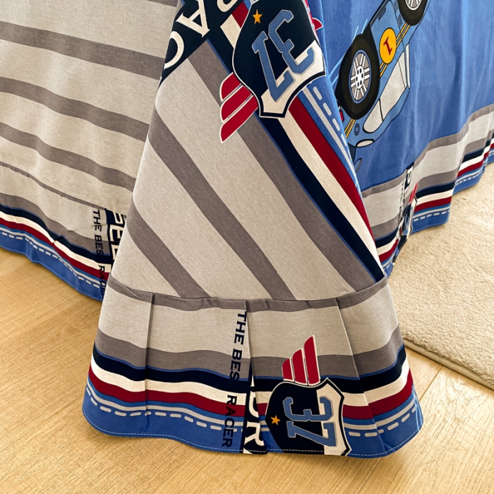 91家纺网 家纺一手货源 找家纺 金爱家 2021新款大版秋冬纯棉磨毛四件套 超级赛道