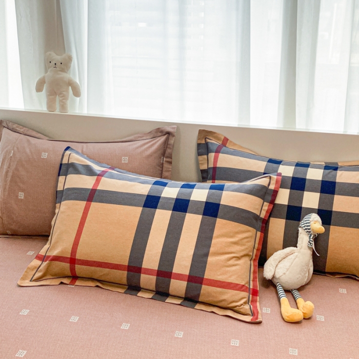 91家纺网 家纺一手货源 找家纺 金爱家 2021新款大版秋冬纯棉磨毛四件套 时尚宝格