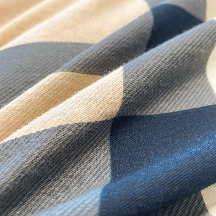 91家纺网 家纺一手货源 找家纺 金爱家 2021新款大版秋冬纯棉磨毛四件套 时尚宝格