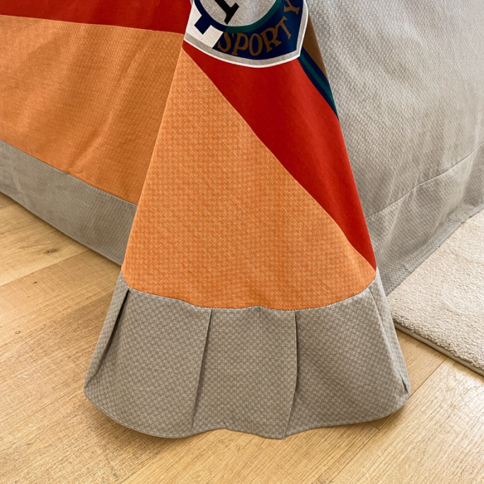 91家纺网 家纺一手货源 找家纺 金爱家 2021新款大版秋冬纯棉磨毛四件套 英伦世家