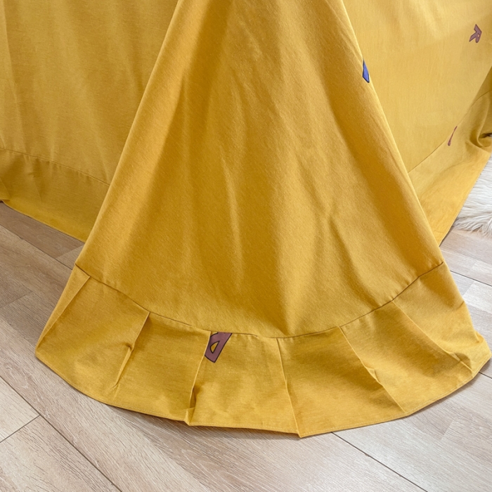 91家纺网 家纺一手货源 找家纺 金爱家 2021新款大版秋冬纯棉磨毛四件套 追光