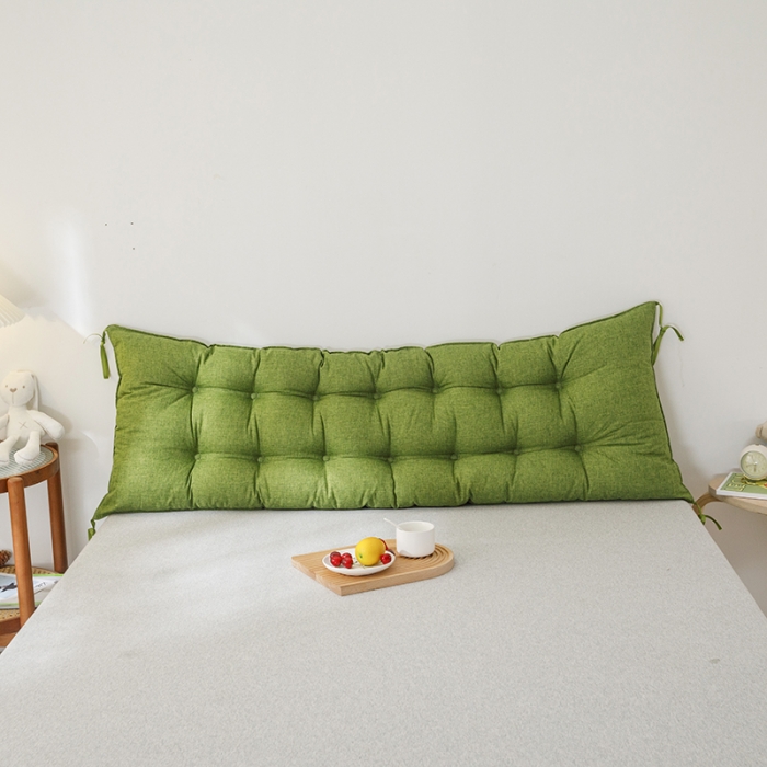 91家纺网 家纺一手货源 找家纺 永光 2021新款多功能靠垫靠背 防水军绿