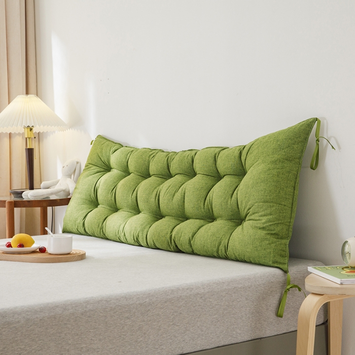 91家纺网 家纺一手货源 找家纺 永光 2021新款多功能靠垫靠背 防水军绿